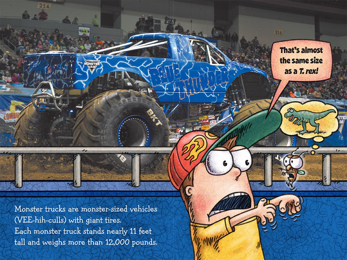 Fly Guy Presents: Monster Trucks (Scholastic Reader, Level 2