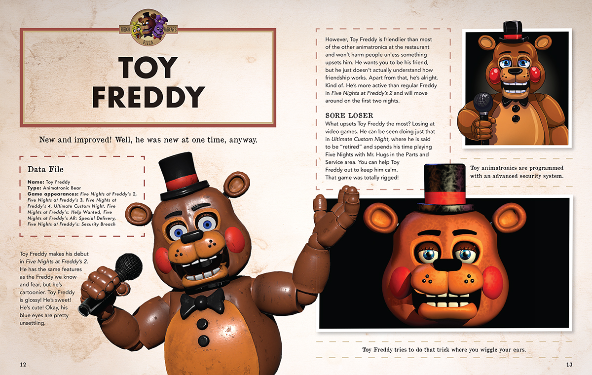 Five Nights at Freddy's Character Encyclopedia (An AFK Book) (Media tie