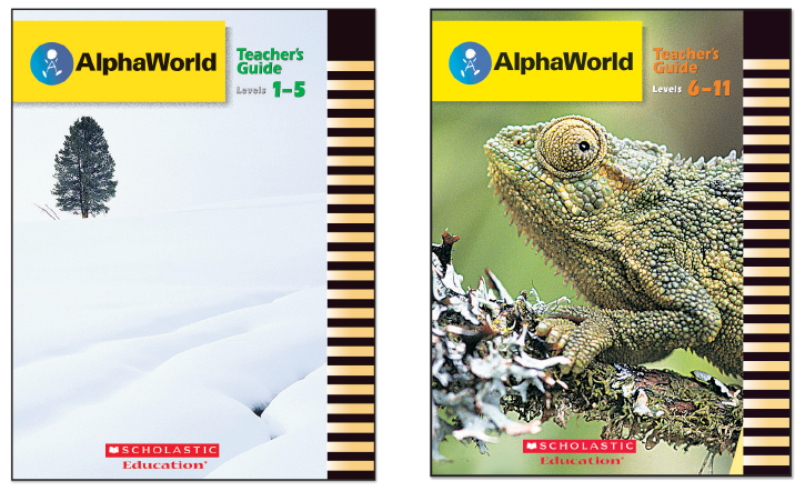 AlphaWorld Guided Reading - Teacher's Guide Cover Spreads