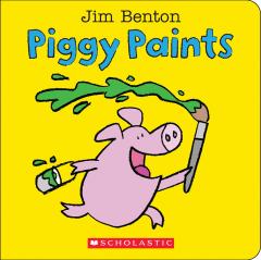 Piggy Paints: A Big & Little Book