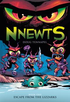 Escape from the Lizzarks: A Graphic Novel (Nnewts #1)