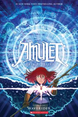 Book cover for Waverider: A Graphic Novel (Amulet #9)