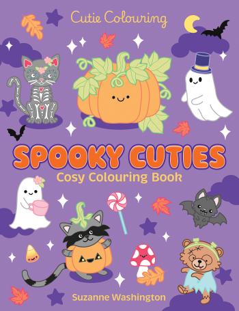 Book cover for Cutie Colouring: Spooky Cuties