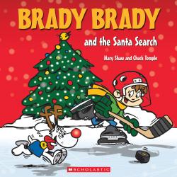 Book cover for Brady Brady and the Santa Search