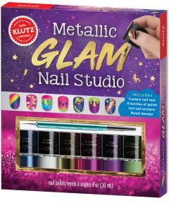 Metallic Glam Nail Studio