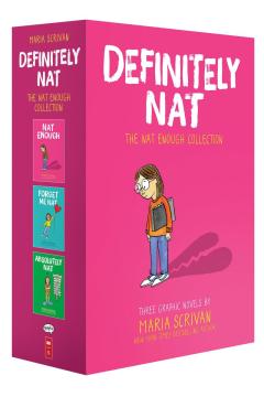 Definitely Nat: A Graphic Novel Box Set (Nat Enough #1-3)