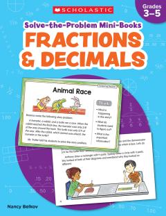 Solve-the-Problem Mini Books: Fractions & Decimals