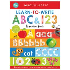 Learn to Write ABC & 123: Scholastic Early Learners (Workbook)