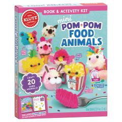 Mini Pom-Pom Food Animals