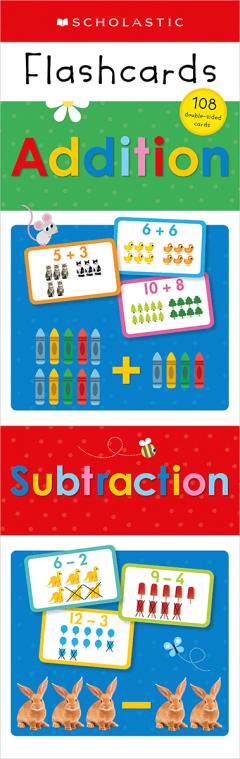 Addition & Subtraction Flashcard Double Pack: Scholastic Early Learners (Flashcards)