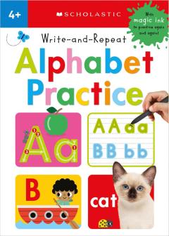 Write-and-Repeat Alphabet Practice: Scholastic Early Learners (Write-and-Repeat)