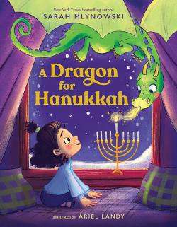 Book cover for A Dragon for Hanukkah