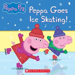 Book cover for Peppa Pig: Peppa Goes Ice Skating!