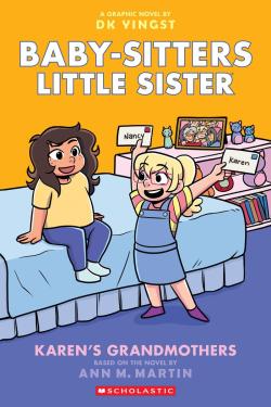 Book cover for Karen's Grandmothers: A Graphic Novel (Baby-sitters Little Sister #9)