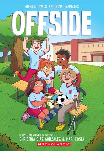 Book cover for Offside: A Graphic Novel