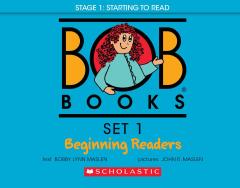 Bob Books - Set 1: Beginning Readers Hardcover Bind-up | Phonics, Ages 4 and up, Kindergarten (Stage 1: Starting to Read)