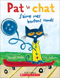 Pat le chat : J'aime mes boutons ronds