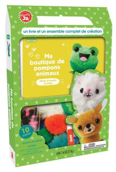 Klutz JR : Ma boutique de pompons animaux