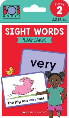 Bob Books - Sight Words Flashcards | Phonics, Ages 4 and up, Kindergarten (Stage 2: Emerging Reader)