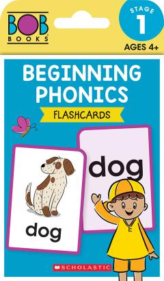 Bob Books - Beginning Phonics Flashcards | Phonics, Ages 4 and up, Kindergarten (Stage 1: Starting to Read)