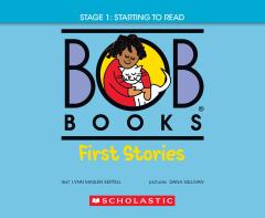 Bob Books - First Stories Hardcover Bind-Up | Phonics, Ages 4 and up, Kindergarten (Stage 1: Starting to Read)