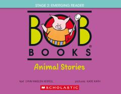 Bob Books - Animal Stories Hardcover Bind-Up | Phonics, Ages 4 and up, Kindergarten (Stage 2: Emerging Reader)