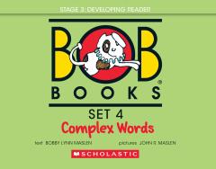 Bob Books - Complex Words Hardcover Bind-Up | Phonics, Ages 4 and up, Kindergarten, First Grade (Stage 3: Developing Reader)