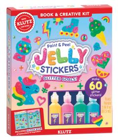 Paint & Peel Jelly Stickers: Glitter Goals!