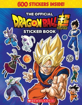 Book cover for Official Dragon Ball Super Sticker Book