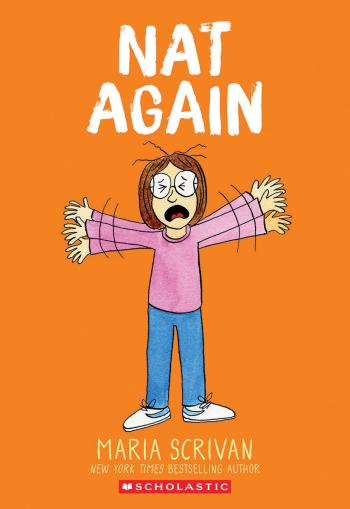 Book cover for Nat Again: A Graphic Novel (Nat Enough #7)
