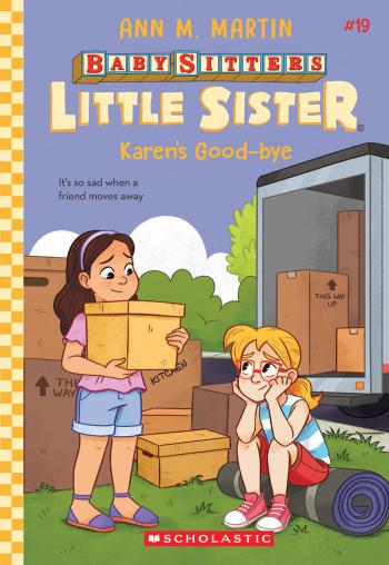 Book cover for Karen's Good-Bye (Baby-sitters Little Sister #19)