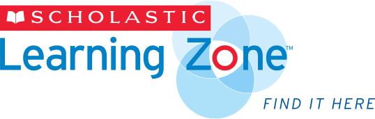 Scholastic Learning Zone logo.