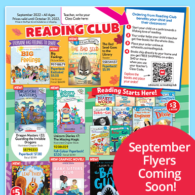 September flyers coming soon!